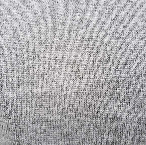 Lands' End super soft dark heathered gray knit vest - Picture 4 of 6